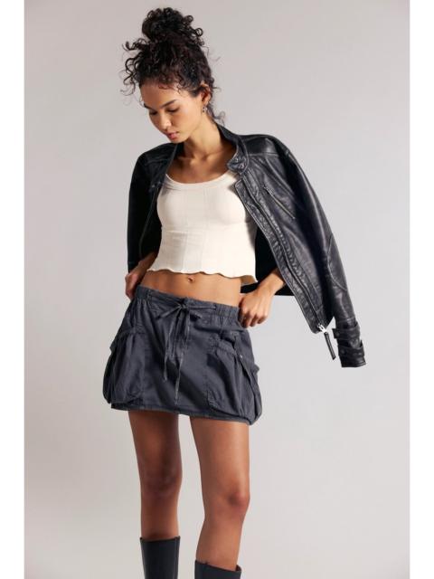 FREE PEOPLE We The Free Play It Cool Mini Skirt