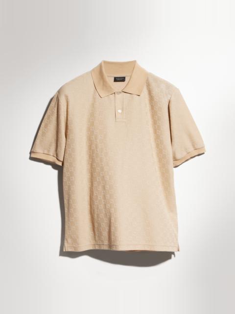 GUCCI GG jersey polo shirt