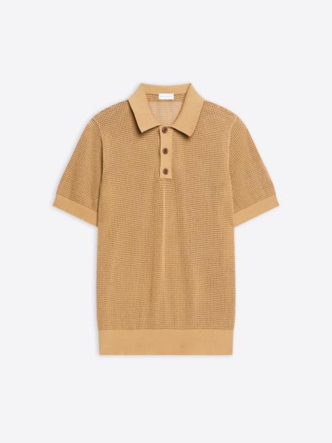 Dries Van Noten KNITTED POLO SHIRT