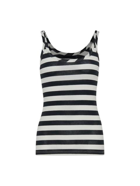 MSGM Striped Tank Top