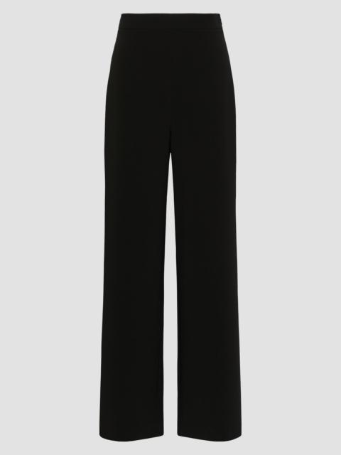 Max Mara Women's Cady Wide-Leg Trousers - Black