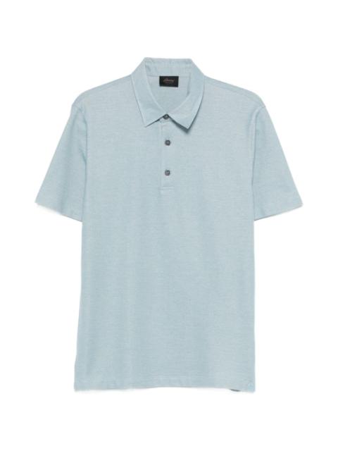 Brioni buttoned polo shirt