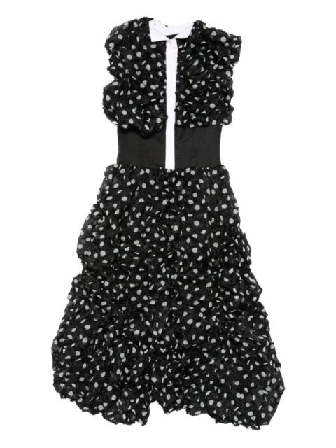 VIKTOR & ROLF sleeveless flared midi dress