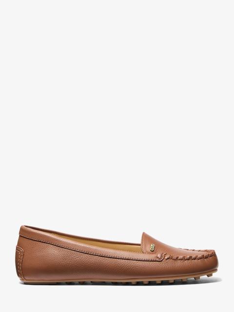 MICHAEL KORS Eve Leather Moccasin