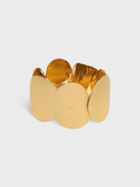 CELINE Celine Petale Bracelet in Brass with Gold Finish