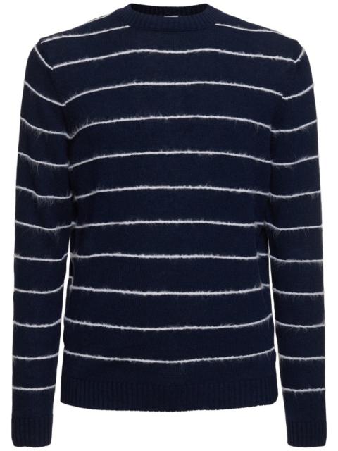 Aspesi Cotton blend knit crewneck sweater