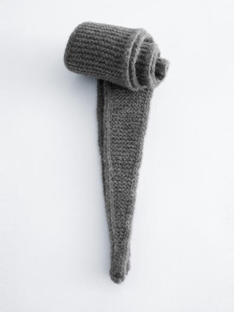 & Other Stories Garter Knit Wool Scarf