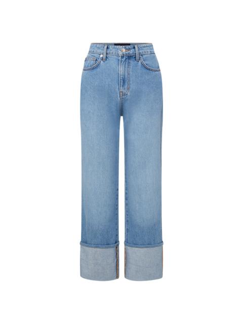 DYLAN CUFFED STRAIGHT-LEG JEAN