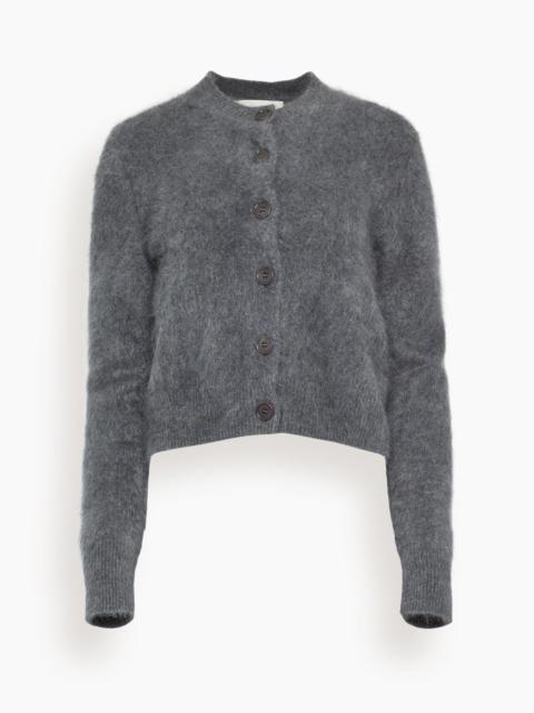LISA YANG Azalea Cardigan in Graphite Brushed