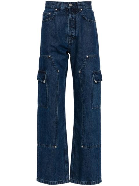 Frame straight-leg cargo jeans