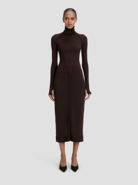 Victoria Beckham MIDI KNIT SKIRT