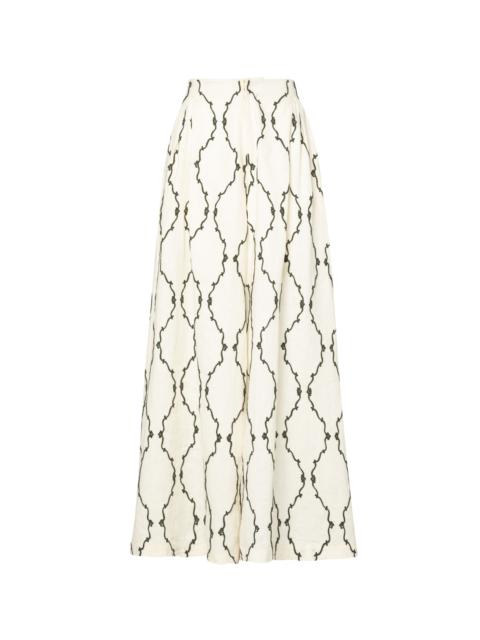 Agua by Agua Bendita Marea Calado Trousers