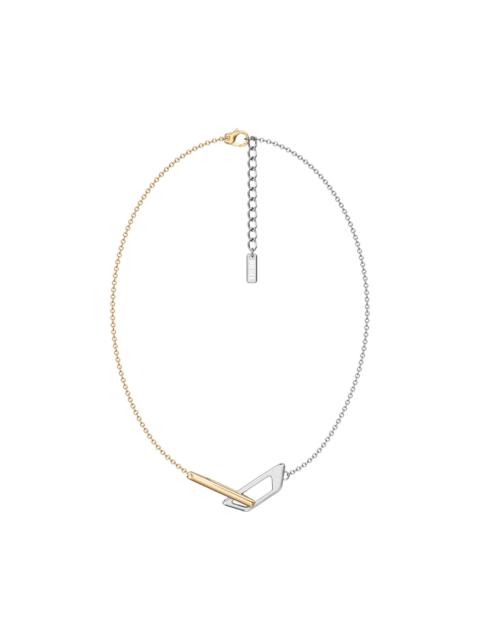 Diesel STAINLESS STEEL CHAIN NECKLACE