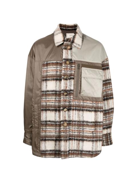 FENG CHEN WANG button-up panelled jacket