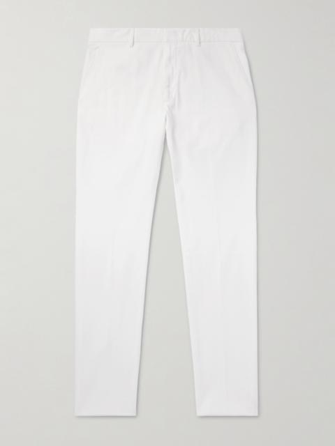 ZEGNA Straight-Leg Garment-Dyed Stretch-Cotton Twill Chinos