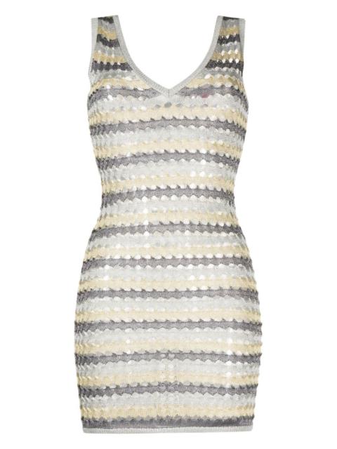 Solid & Striped tricot-knit mini dress