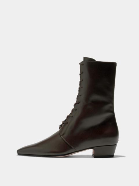 Aeyde Elva Leather Ankle Boots