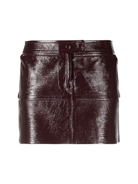 patent pencil mini skirt