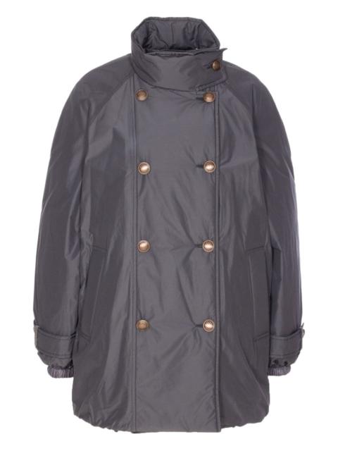Brunello Cucinelli double-breasted padded coat