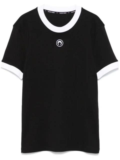 Marine Serre 초승달 Moon-embroidered T 셔츠