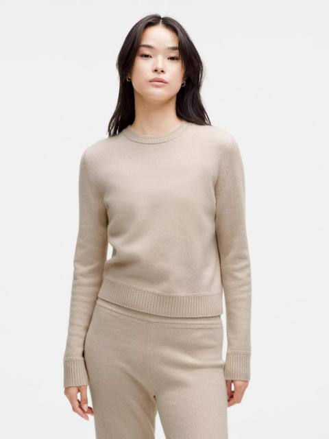 lululemon Cashmere Slim-Fit Crewneck Sweater