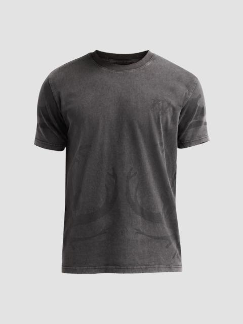 RTA Men's CHAPARRAL Liam Cotton Graphic T-Shirt - Black Beetle