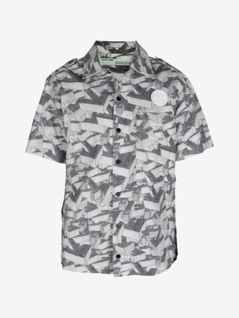 Off-White 3D arrows short-sleeved shirt