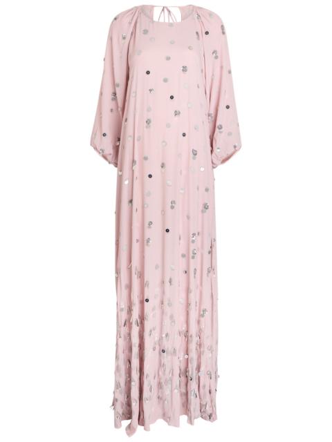 BERNADETTE Bernadette Frida Sequin-embellished Chiffon Maxi Dress