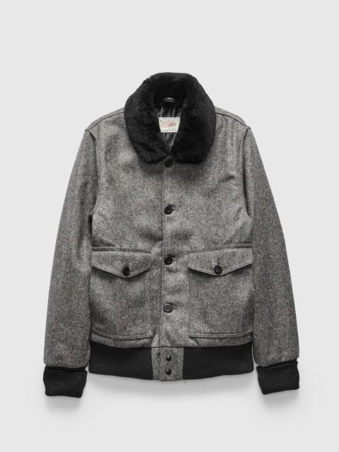 Dehen 1920 Winston Jacket in Donegal Silt/Black