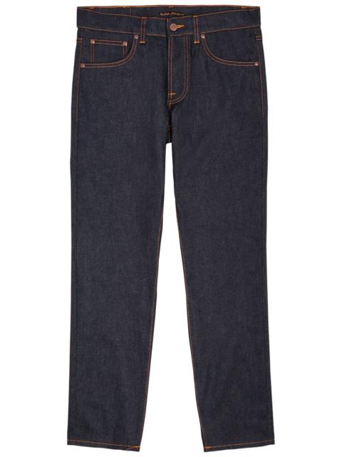 Nudie Jeans Nudie Jeans Solid Ollie Slim Straight-leg Jeans