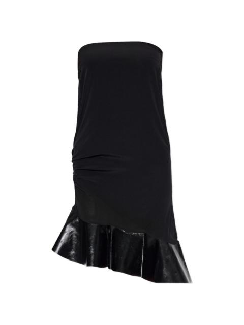 IRO Florence ruffled strapless mini dress