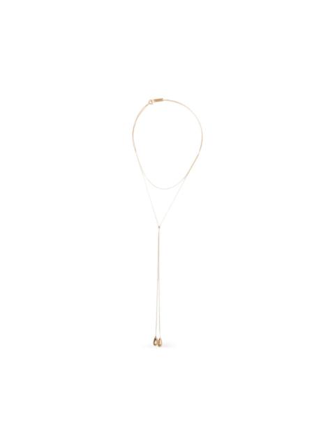 Isabel Marant layered drop necklace