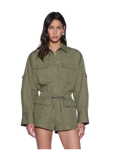Ksubi ASTRA LS CARGO SHIRT KHAKI