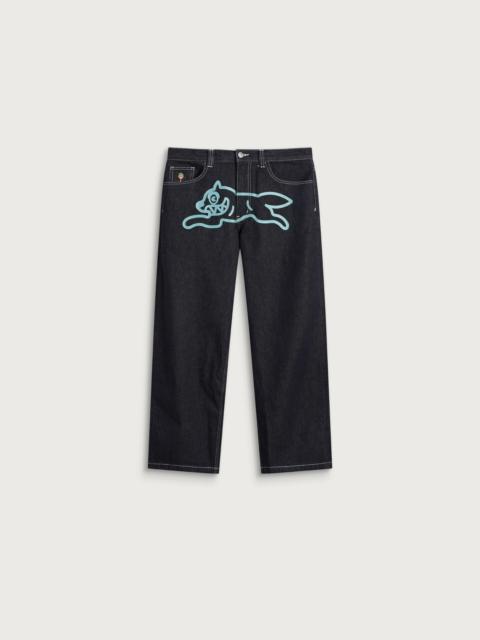 ICECREAM ICECREAM Triple Scoop Running Dog Denim Pants