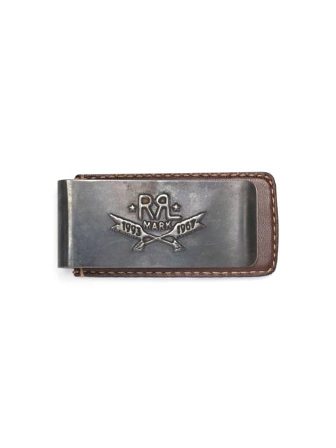 RRL by Ralph Lauren Western leather money clip