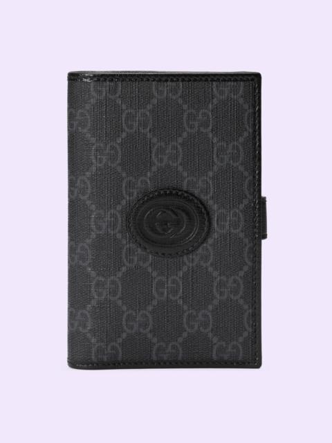 GUCCI GG passport case with Interlocking G