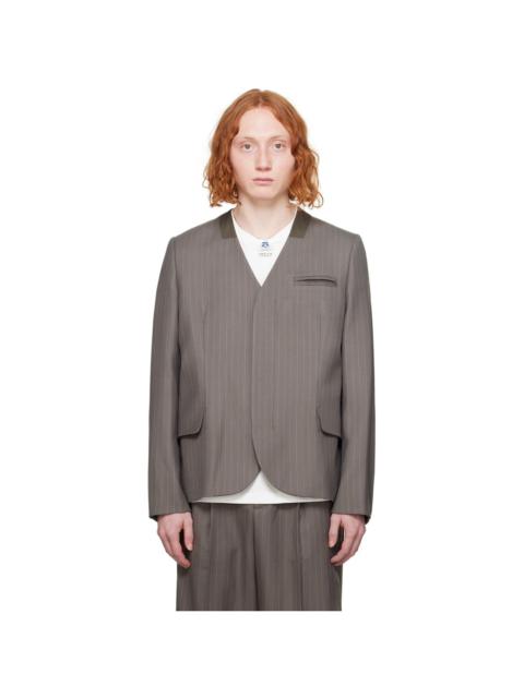ADER error Black Vassi Blazer | REVERSIBLE