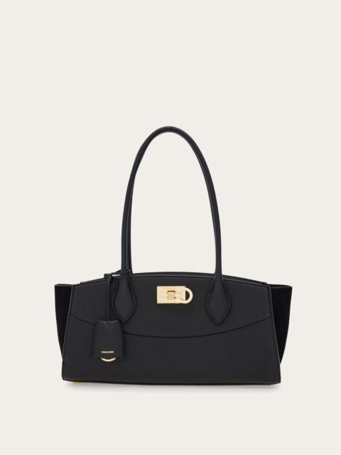 FERRAGAMO New Ferragamo Studio Soft bag East West (M)
