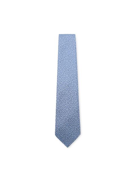 light blue silk tie