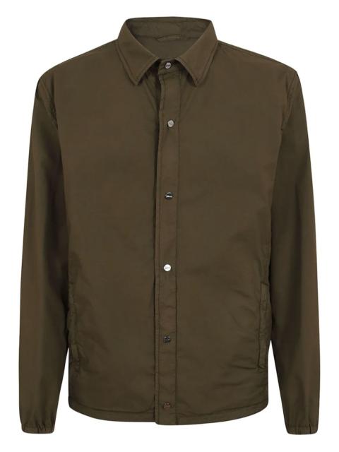 Herno press-stud fastening shirt jacket