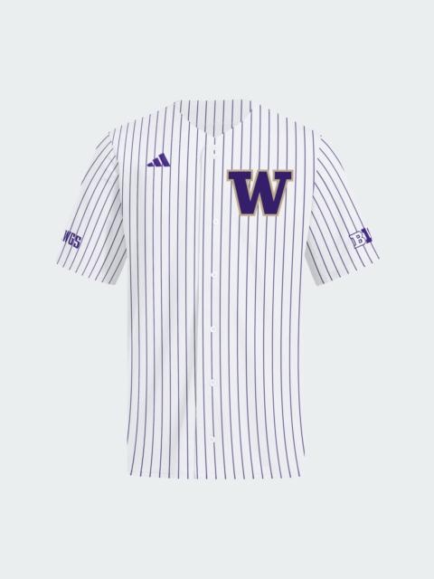adidas Washington Pinstripe Full Button Jersey