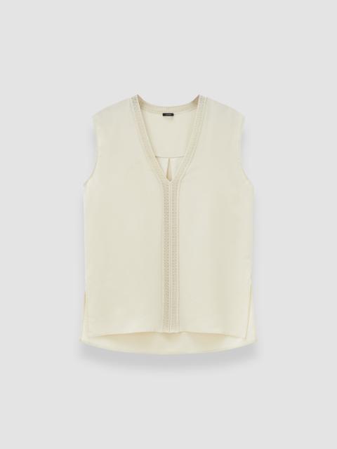 JOSEPH Louis Crepe de Soie Silk Blouse