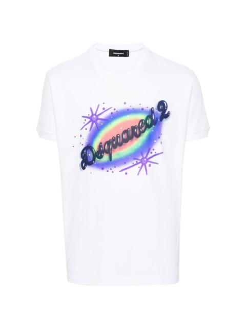 DSQUARED2 logo-print cotton T-shirt