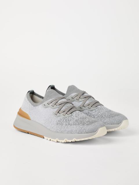 Brunello Cucinelli Cotton chiné knit runners