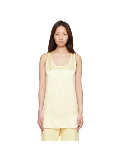 WARDROBE.NYC Yellow Liquid Tank Top