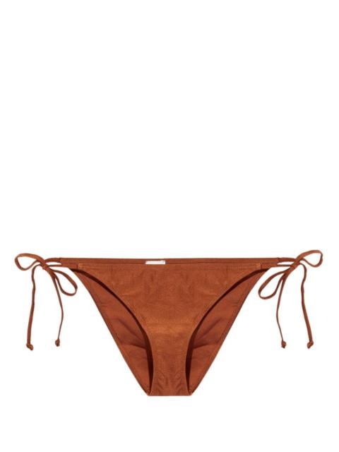 GANNI side-tie bikini bottoms