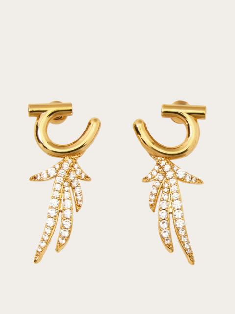 FERRAGAMO Earrings with crystals