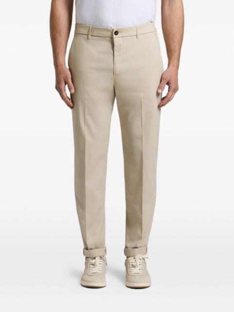 PESERICO elasticated-waistband tailored trousers