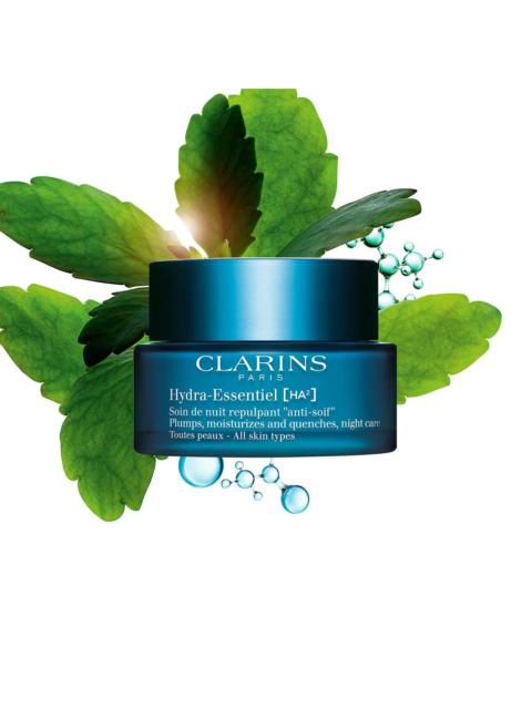 CLARINS Hydra-Essentiel Night Moisturizer with Double Hyaluronic Acid