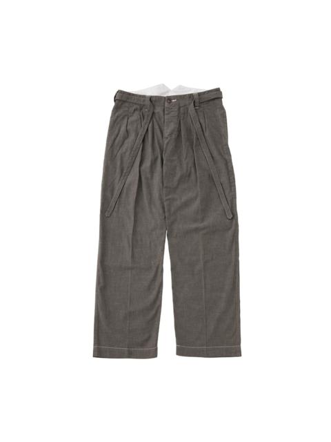 visvim HAKAMA PANTS W (CHAMBRAY) BLACK